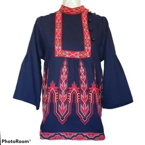 Anna sui embroidered tunic